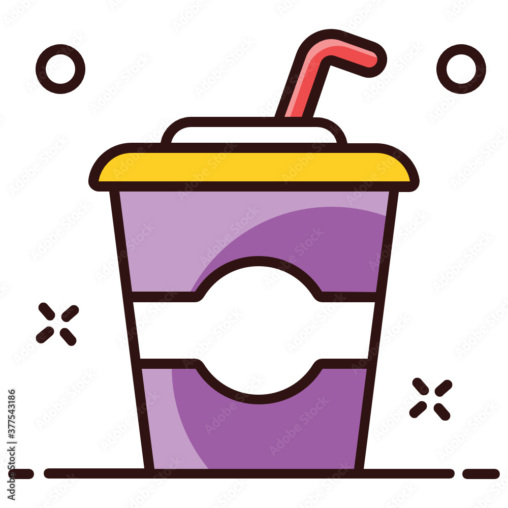 Takeaway drink vector style, disposable drink in editable style
Takeaway drink vector style, disposable drink in editable style