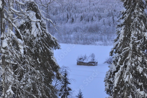 landscape with a boat
