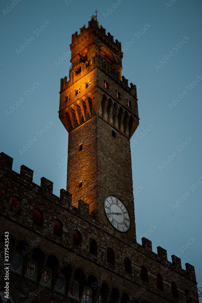 Fototapeta premium palazzo vecchio city
