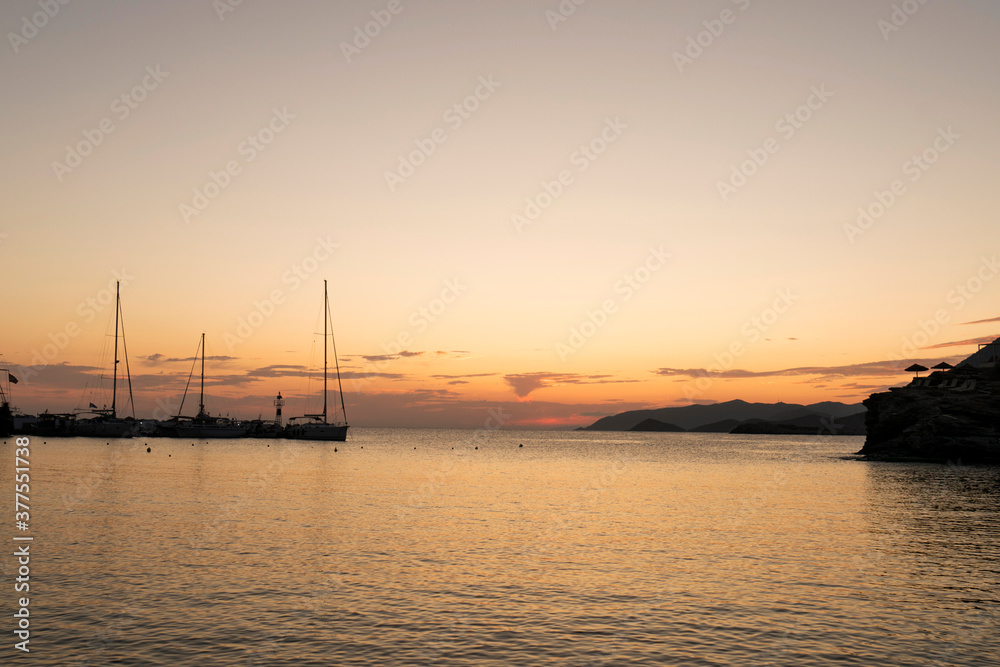 Crete in the sunrise