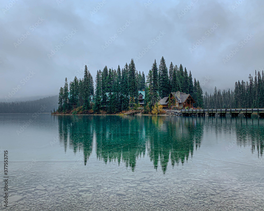 Obraz premium Emerald Lake, BC