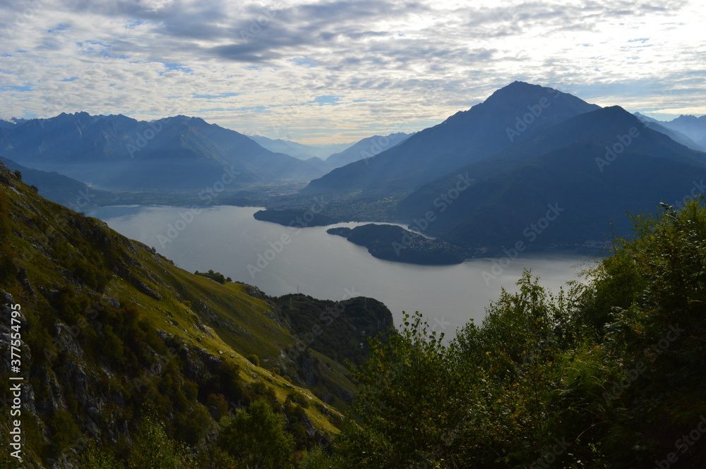 Stunning mountain views around the Lago di Como in Northern Italy Stunning mountain views around the Lago di Como in Northern Italy