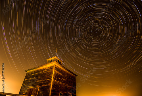 The Big Barn And The Vortex of Stars photo