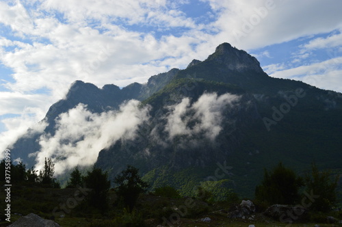 The beautiful and dramatic landscapes of the Valbona Valley in Northern Albania