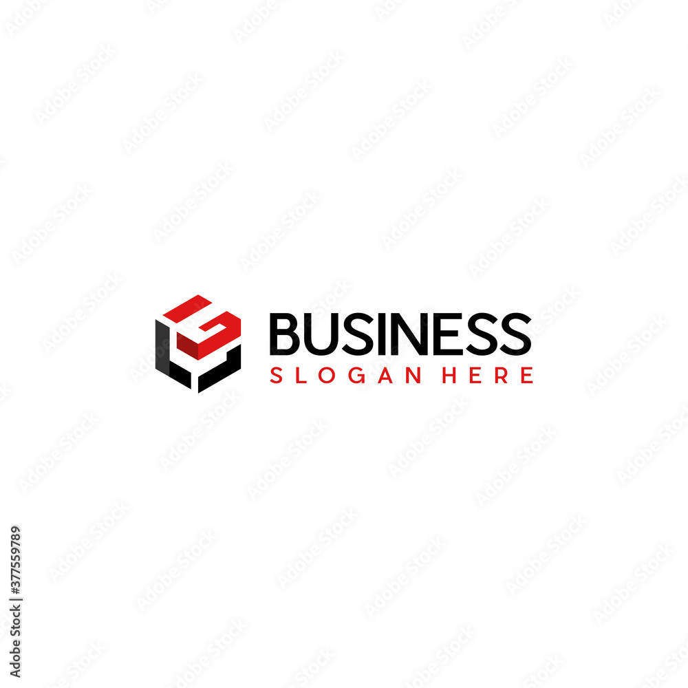 Letter LG Cube Hexagon Modern Icon Logo Design Template Vector Letter LG Cube Hexagon Modern Icon Logo Design Template Vector