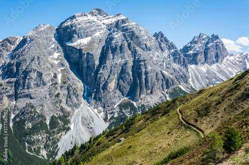 Kirchdach mountain in the Stubai Alps in Tyrol, Austria. photo