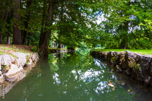 the river in the park