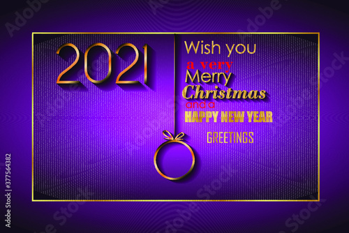 2021 Happy New Year background for your seasonal invitations, festive posters, greetings cards.