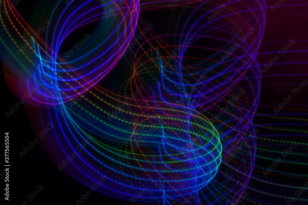 Rainbow light drawing, abstraction, lines drawn. concept background, texture Rainbow light drawing, abstraction, lines drawn. concept background, texture