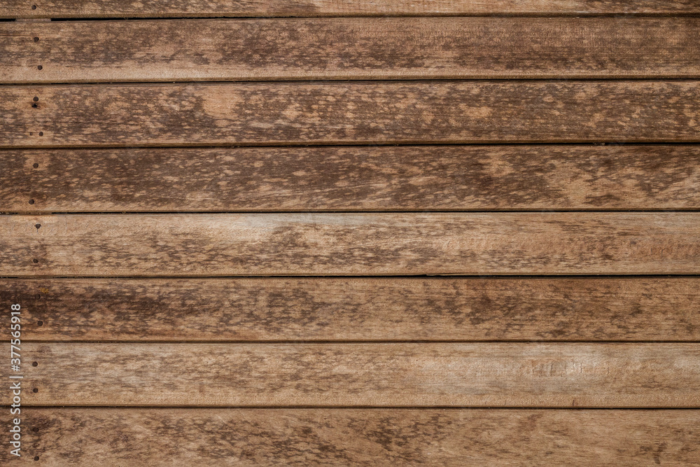 Naklejka premium Wooden wall texture and background