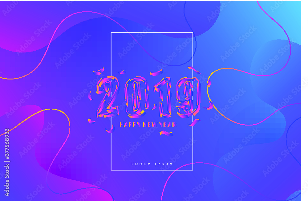 Fluid shape, wavy, dynamic background, gradient color, flowing shapes. Usable for landing page. Trendy and modern background color.