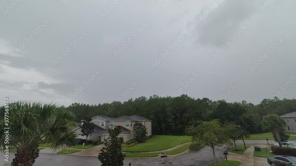Thunder storm in the summer of Florida Thunder storm in the summer of Florida