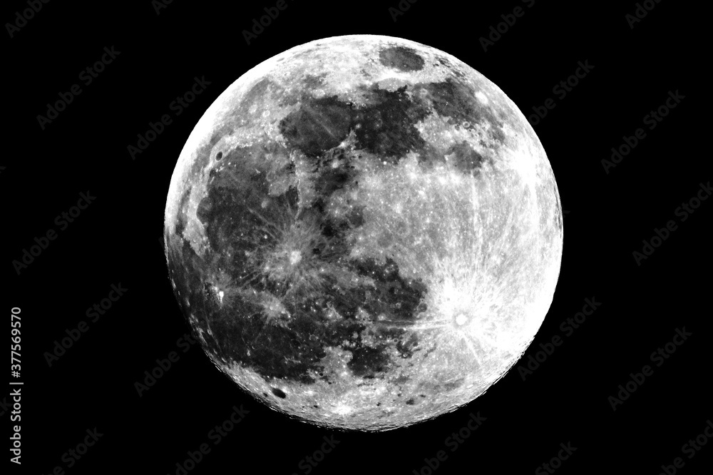 the Earth's natural satellite, the moon in its different phases over the city of Białystok in Podlasie, Poland in 2020 the Earth's natural satellite, the moon in its different phases over the city of Białystok in Podlasie, Poland in 2020