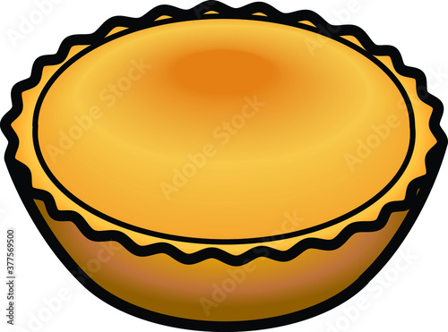 A plain simple tart / pie.