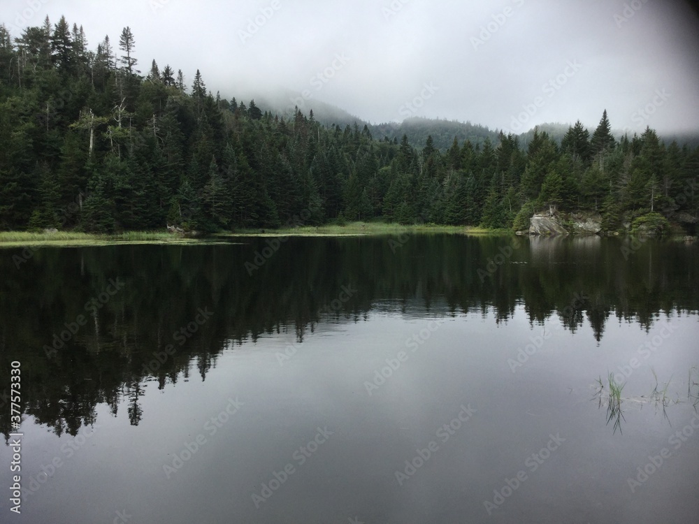 lake in the mountains