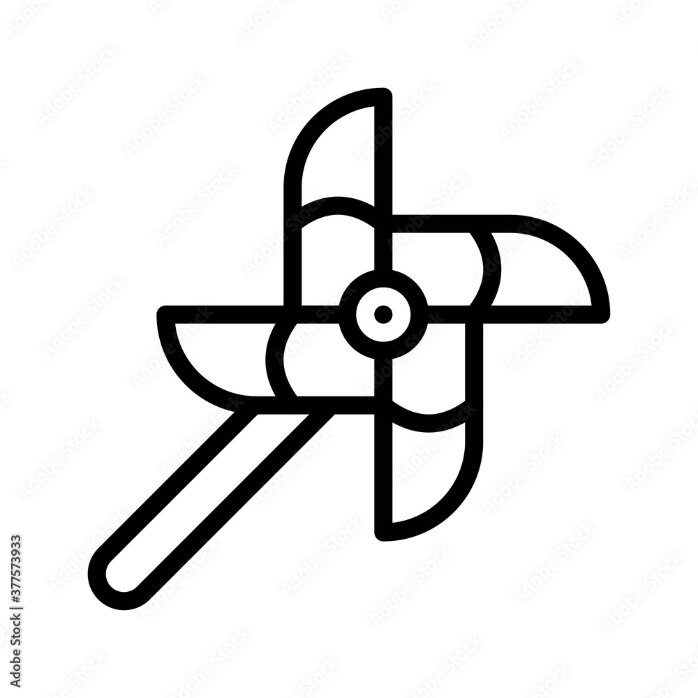 parade related paper fan for kids with stick vector in lineal style, parade related paper fan for kids with stick vector in lineal style,