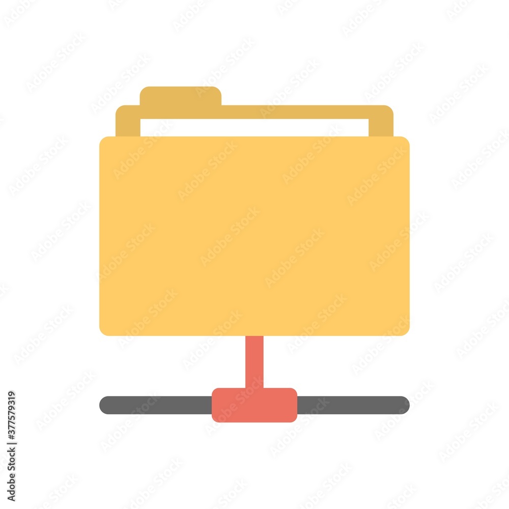 Folder directory structure icon - vector illustration. Archive tree, file network symbol. Folder directory structure icon - vector illustration. Archive tree, file network symbol.
