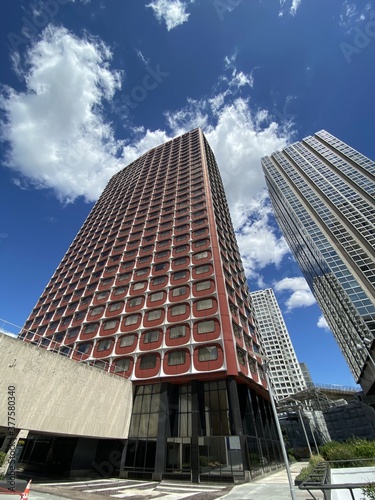 Dalle du quartier de Beaugrenelle à Paris photo