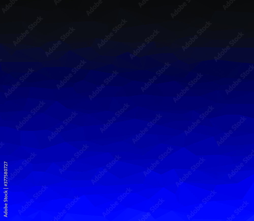 Fototapeta premium Blue polygonal background. Vector illustration.