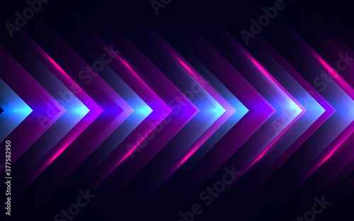 Trendy gradient motion colors background with speed light shine element. Minimal futuristic concept vector design for use wallpaper, theme, presentation, website, cover, banner, poster