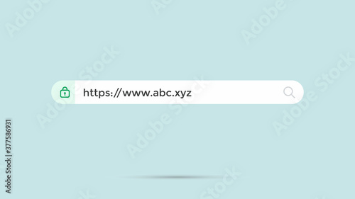 Search Box UI Design | Clean Vector Illustration
