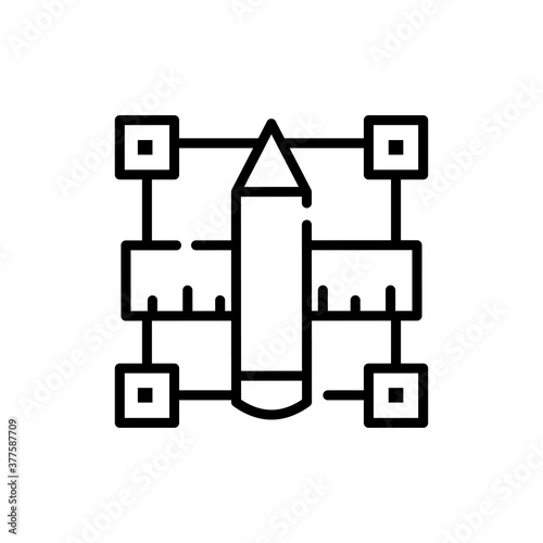 Scale Vector outline Icon. Eps 10