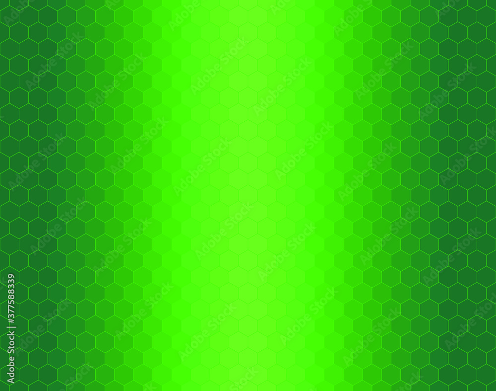 Green honeycomb mosaic. Vector illustration. Green honeycomb mosaic. Vector illustration.