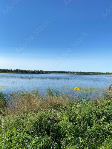 Scenic Minnesota Landscape in the Summer Time