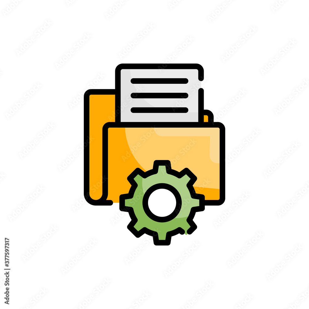 Data Management outline filled icon. EPS 10 Data Management outline filled icon. EPS 10