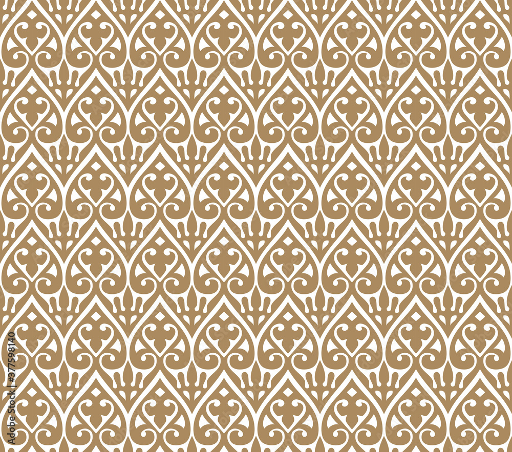 Vintage Seamless Repeat Pattern Background