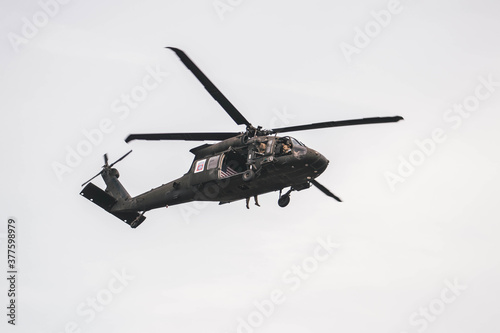 Fototapeta Naklejka Na Ścianę i Meble -  helicopter in flight