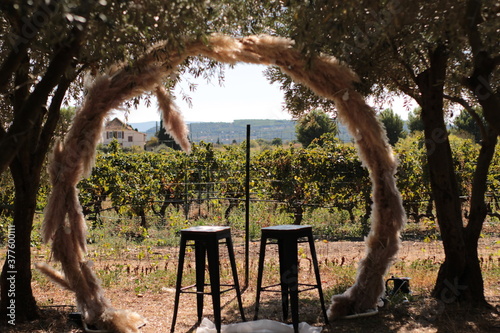 arc décoratif mariage