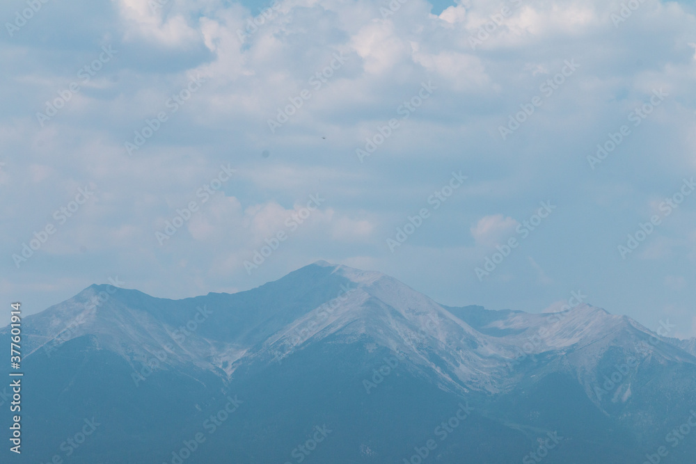 Colorado Mountains Along the Million Dollar Highway
