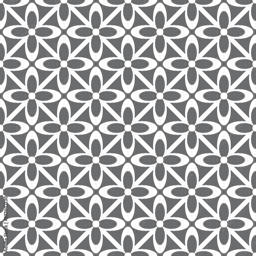 Flower Line Seamless Repeat Pattern Background Flower Line Seamless Repeat Pattern Background