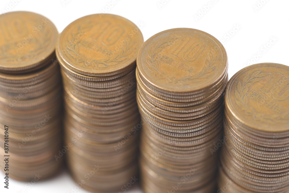 ギザ10　日本の硬貨　10円玉　