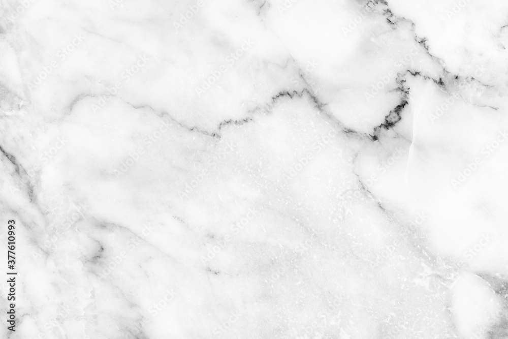 Fototapeta premium White marble texture background pattern with high resolution.
