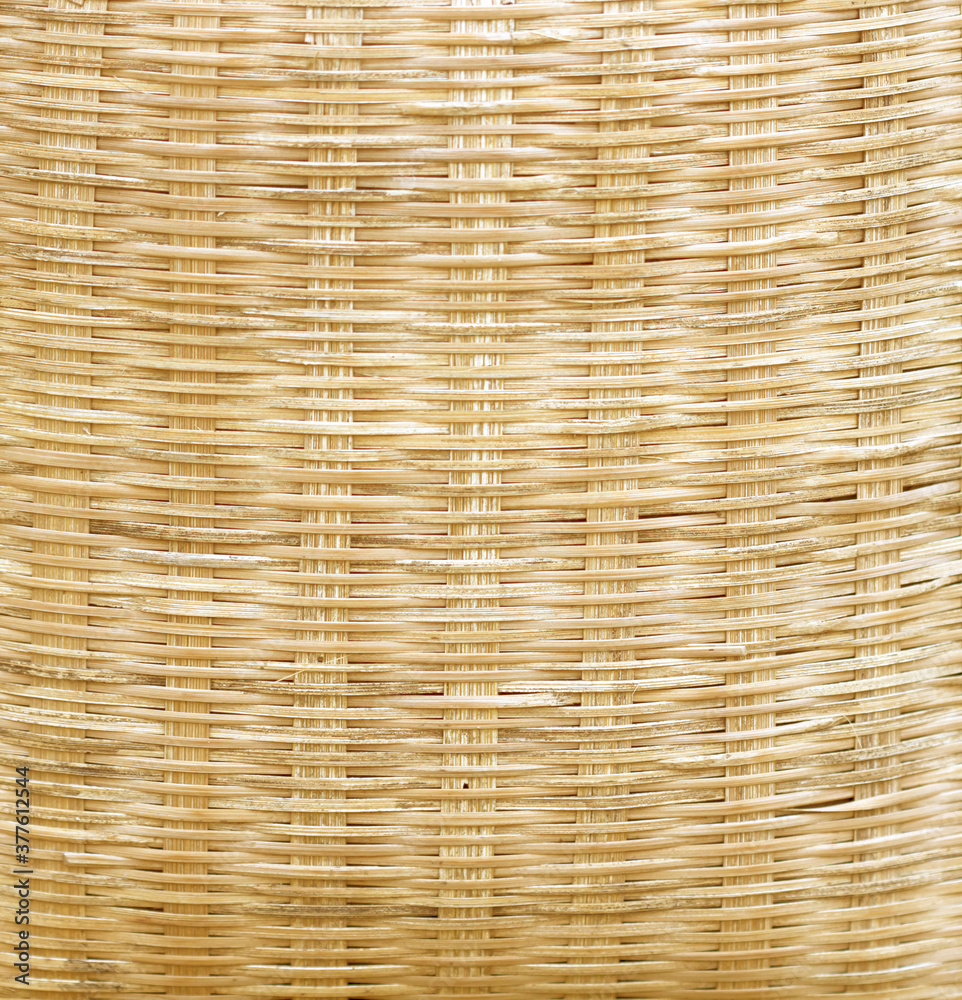 old woven bamboo texture surface abstract background