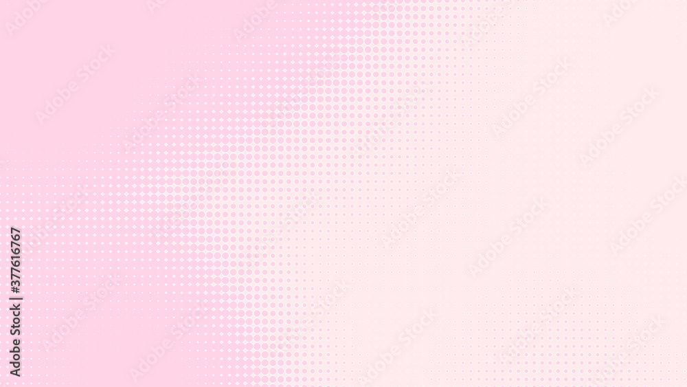 Dot pink white pattern gradient texture background. Abstract pop art halftone and retro style. Dot pink white pattern gradient texture background. Abstract pop art halftone and retro style.