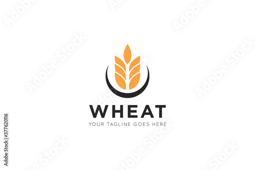 wheat logo, icon, symbol vector illustration design template