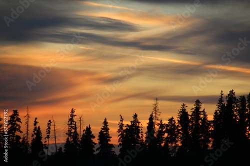 Sky Of Colours  Elk Island National Park  Alberta