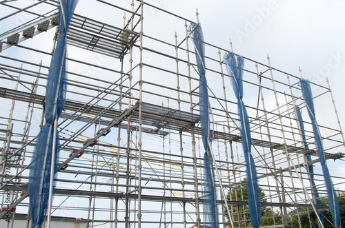 Wallpaper Mural 建設現場　足場 Torontodigital.ca