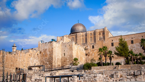 Al-Aqsa Mosque, located in the Old City of Jerusalem, is the third holiest site in Islam. september 2020