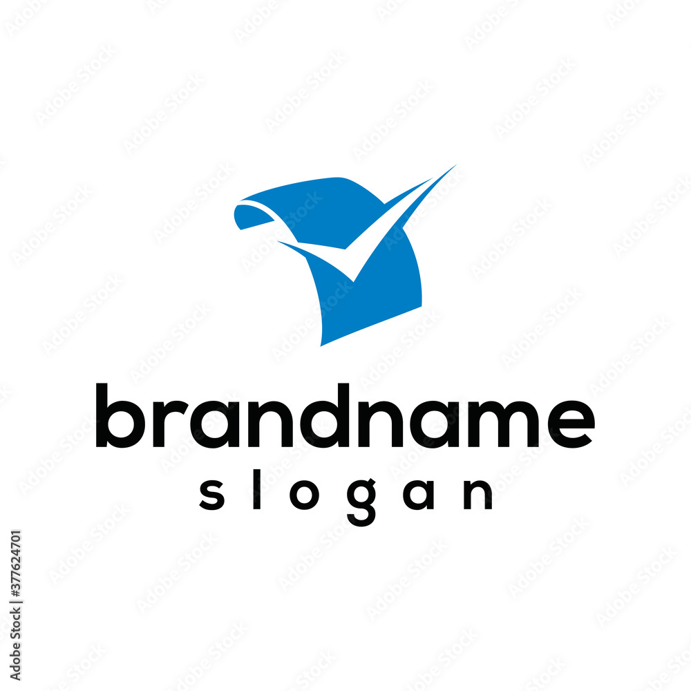 Paper tic logo design vector Paper tic logo design vector