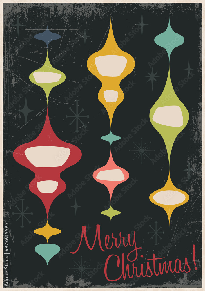 Merry Christmas 2021 Postcard, Christmas Decorations, 1950s Greeting Card Style, Vintage Colors, Grunge Texture Pattern Merry Christmas 2021 Postcard, Christmas Decorations, 1950s Greeting Card Style, Vintage Colors, Grunge Texture Pattern