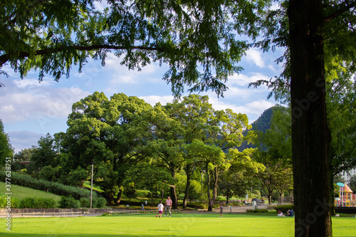 日本の岐阜県の公園