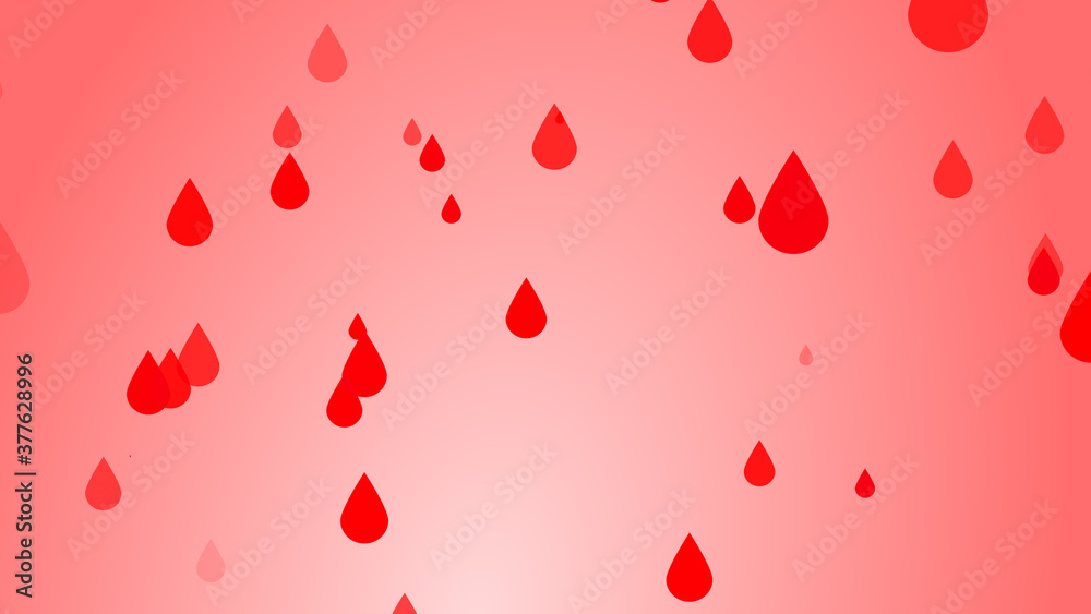 Medical health red blood drop pattern background. Abstract healthcare for World Blood Donor Day. Medical health red blood drop pattern background. Abstract healthcare for World Blood Donor Day.