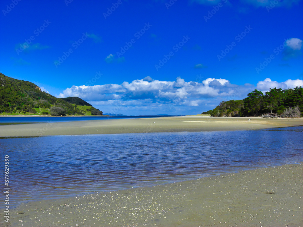 Inlet near Pukenui, far north in New Zealand