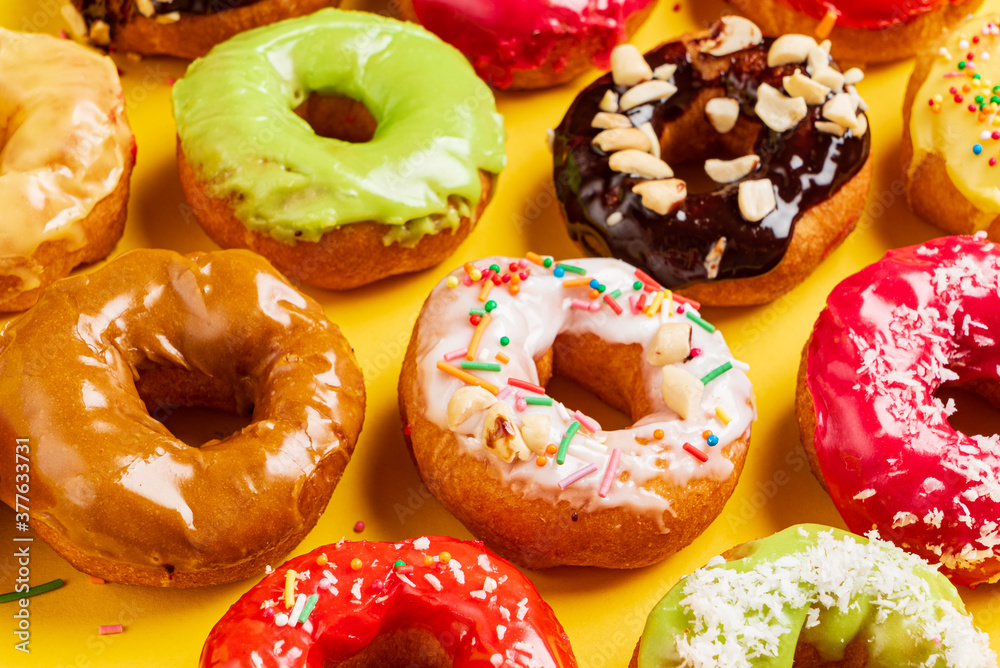 Homemade Round Glazed Donuts Ready to Eat Homemade Round Glazed Donuts Ready to Eat