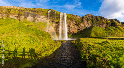 Seljalandsfoss Waterfall in Iceland