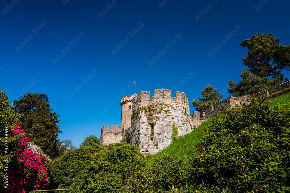 Warwick Castle Warwickshire English Midlands England UK